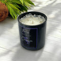 Crown Chakra Crystal Candle, 10oz