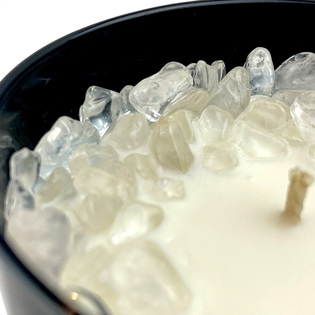 Island Zen Crystal Candle, 10oz