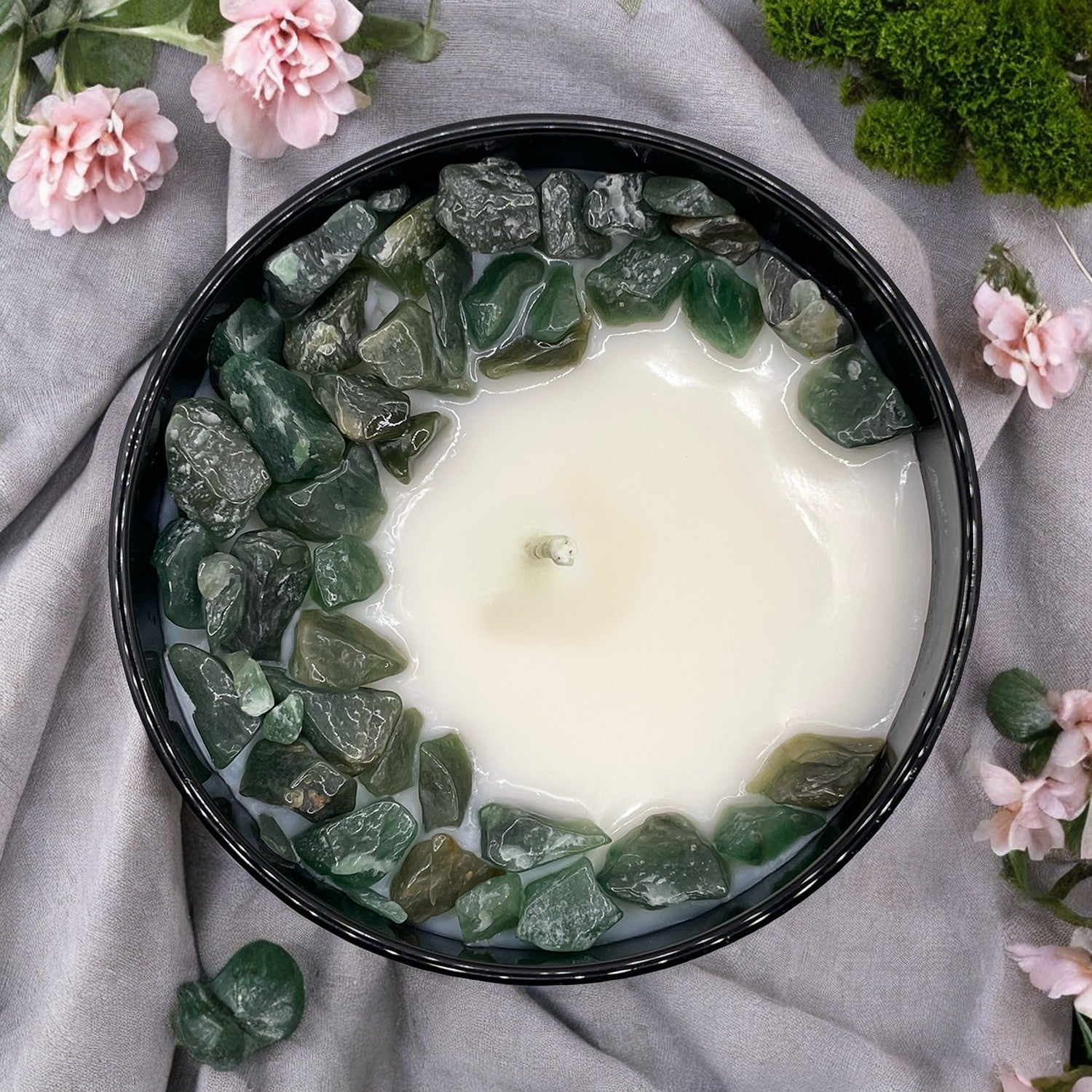 Secret Garden Crystal Candle, 10oz