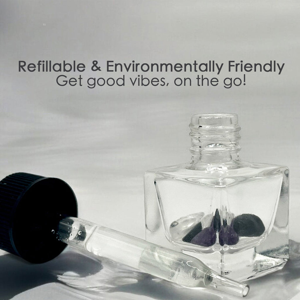 Aries Zodiac Crystal-Enhanced Oil Diffuser, Car Air Freshener, 8ml