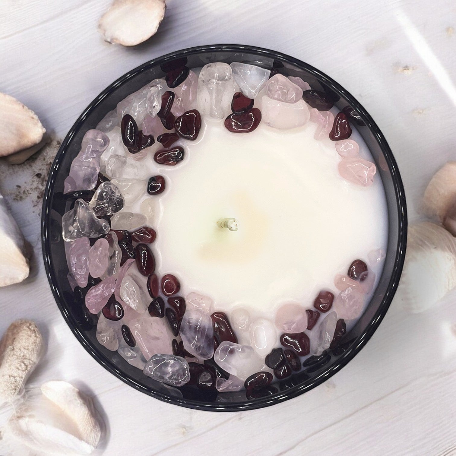 Taurus Zodiac Crystal Candle, 10oz